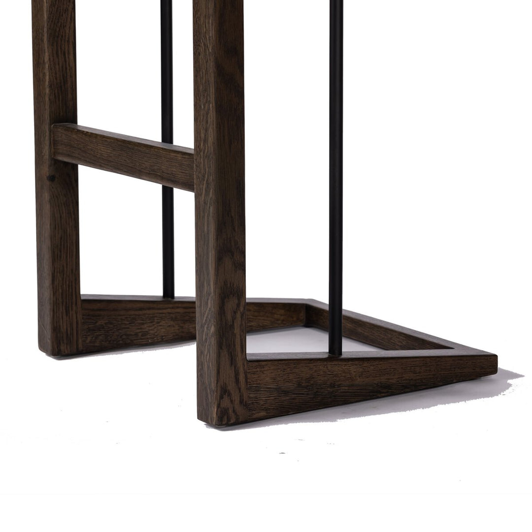 Flynn Bar + Counter Stool - Bar - Sienna Brown Oak