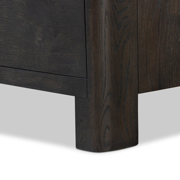 Evelyn Nightstand - Smoked Black Oak