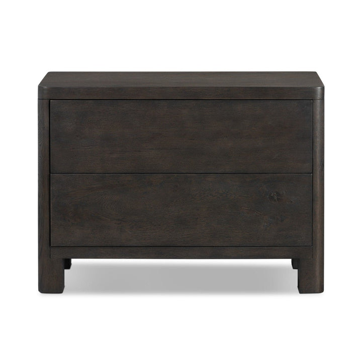 Evelyn Nightstand - Smoked Black Oak