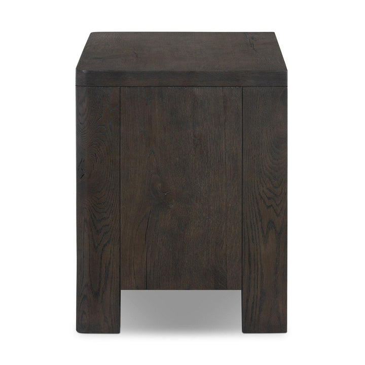 Evelyn Nightstand - Smoked Black Oak