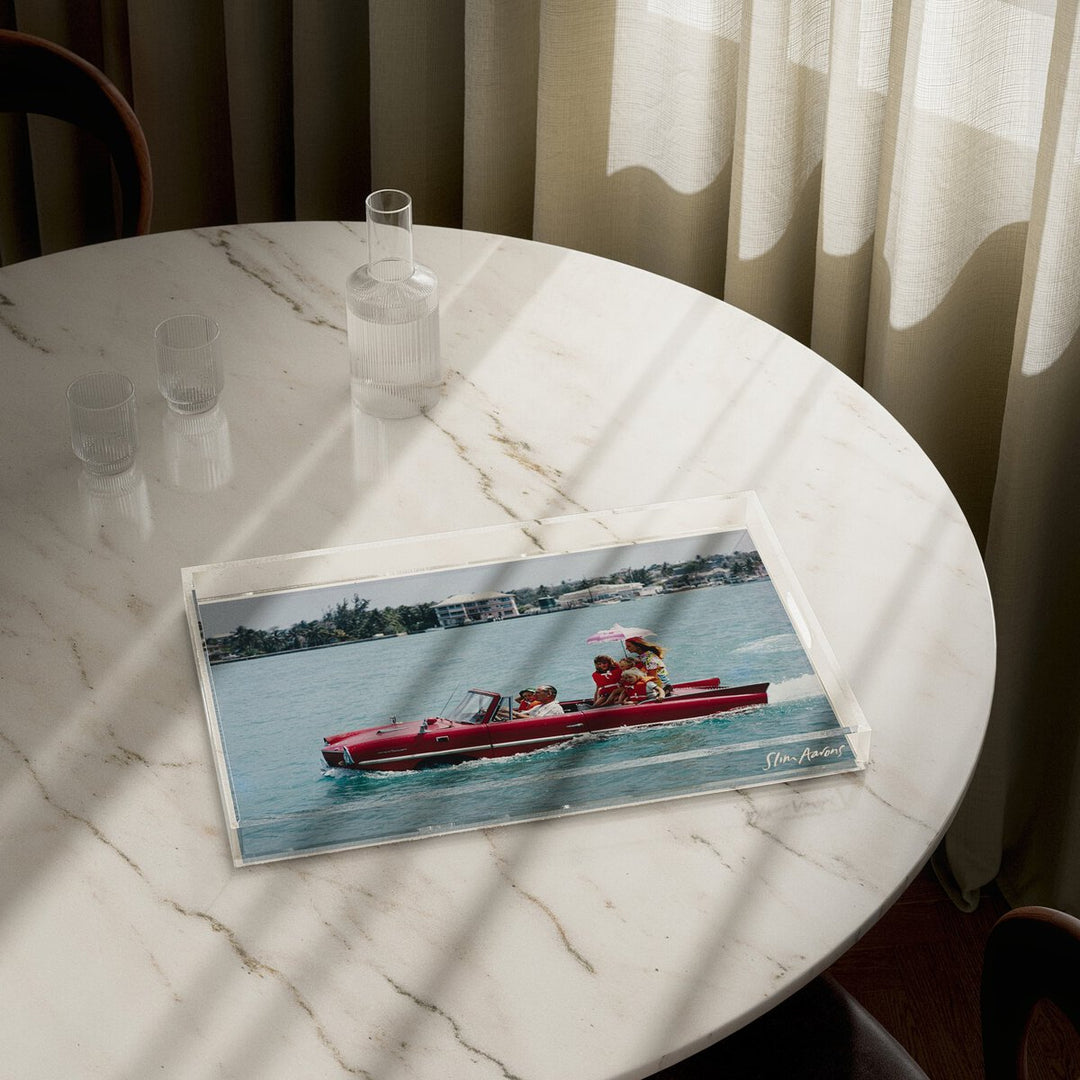 Ocean Drive Tray By Slim Aarons