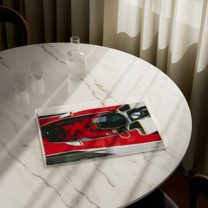 Monte Carlo Grand Prix Tray By Slim Aarons