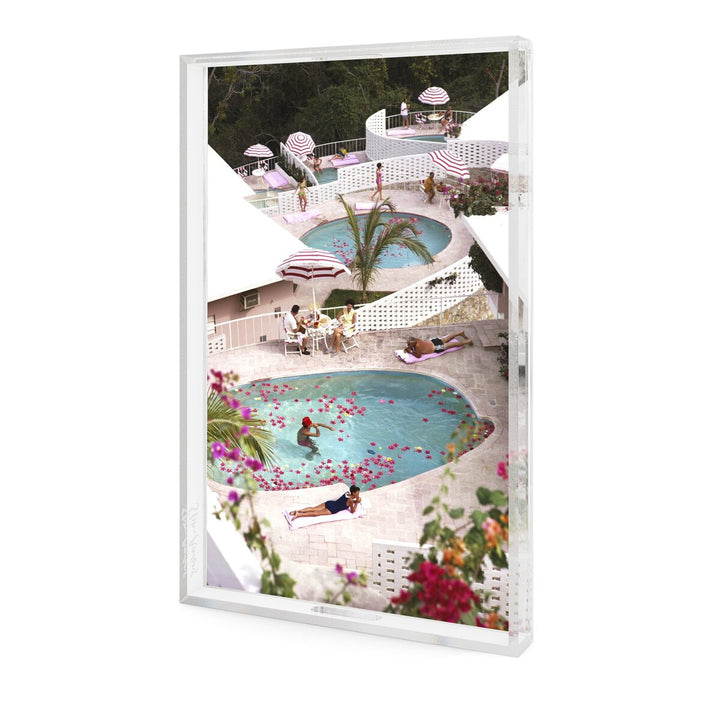 La Brisa Hotel Tray By Slim Aarons