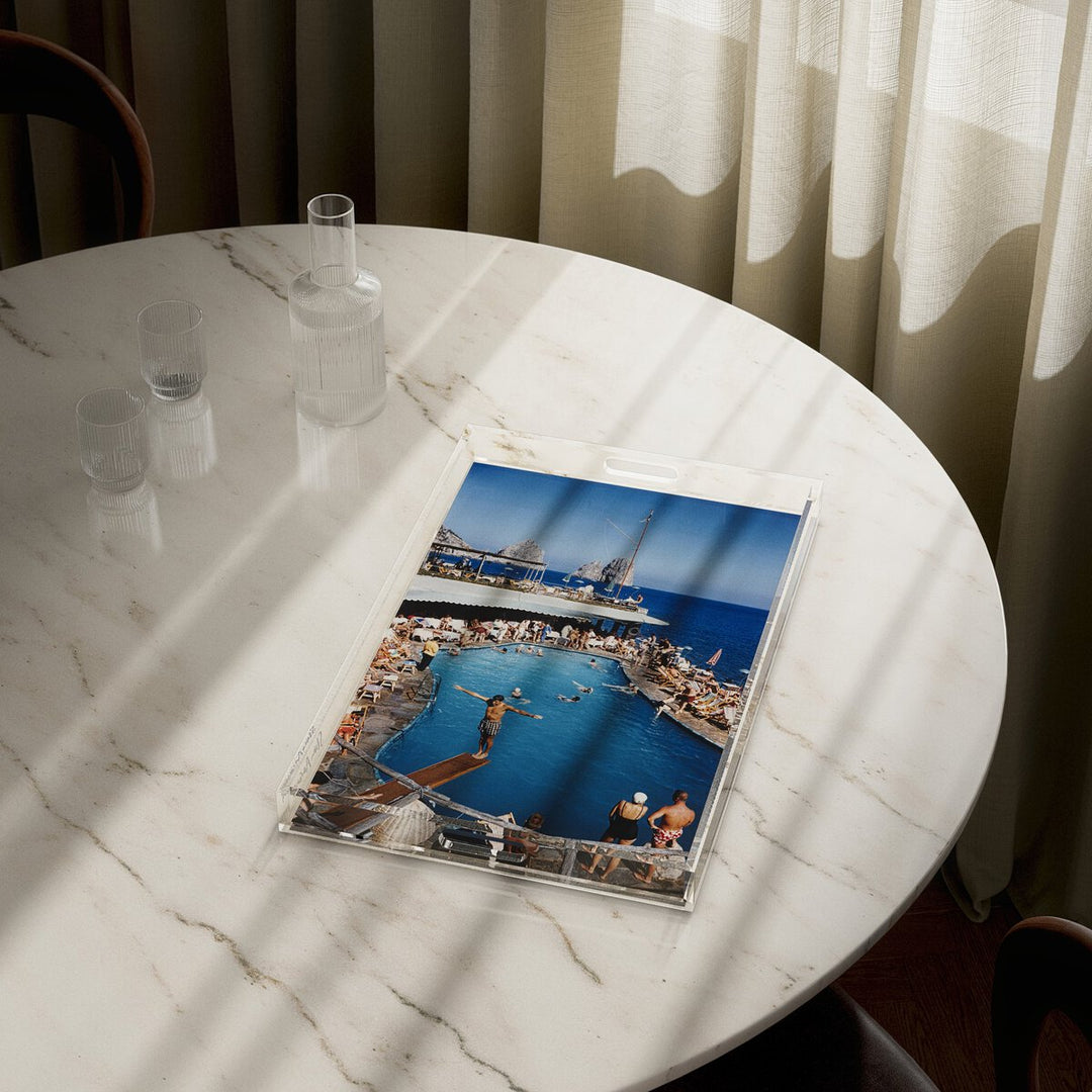 Harbor Piccola Tray By Slim Aarons