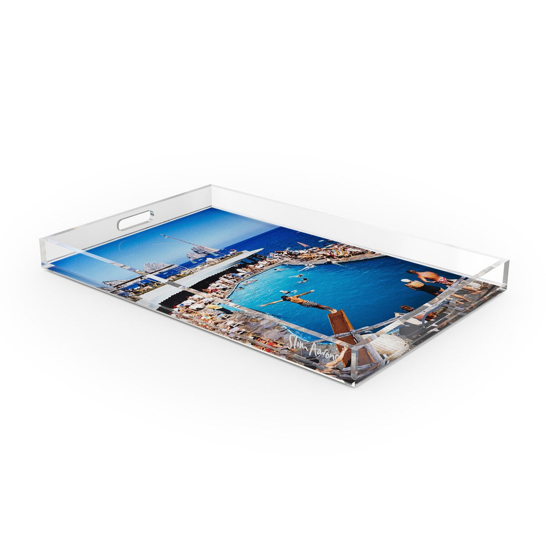 Harbor Piccola Tray By Slim Aarons