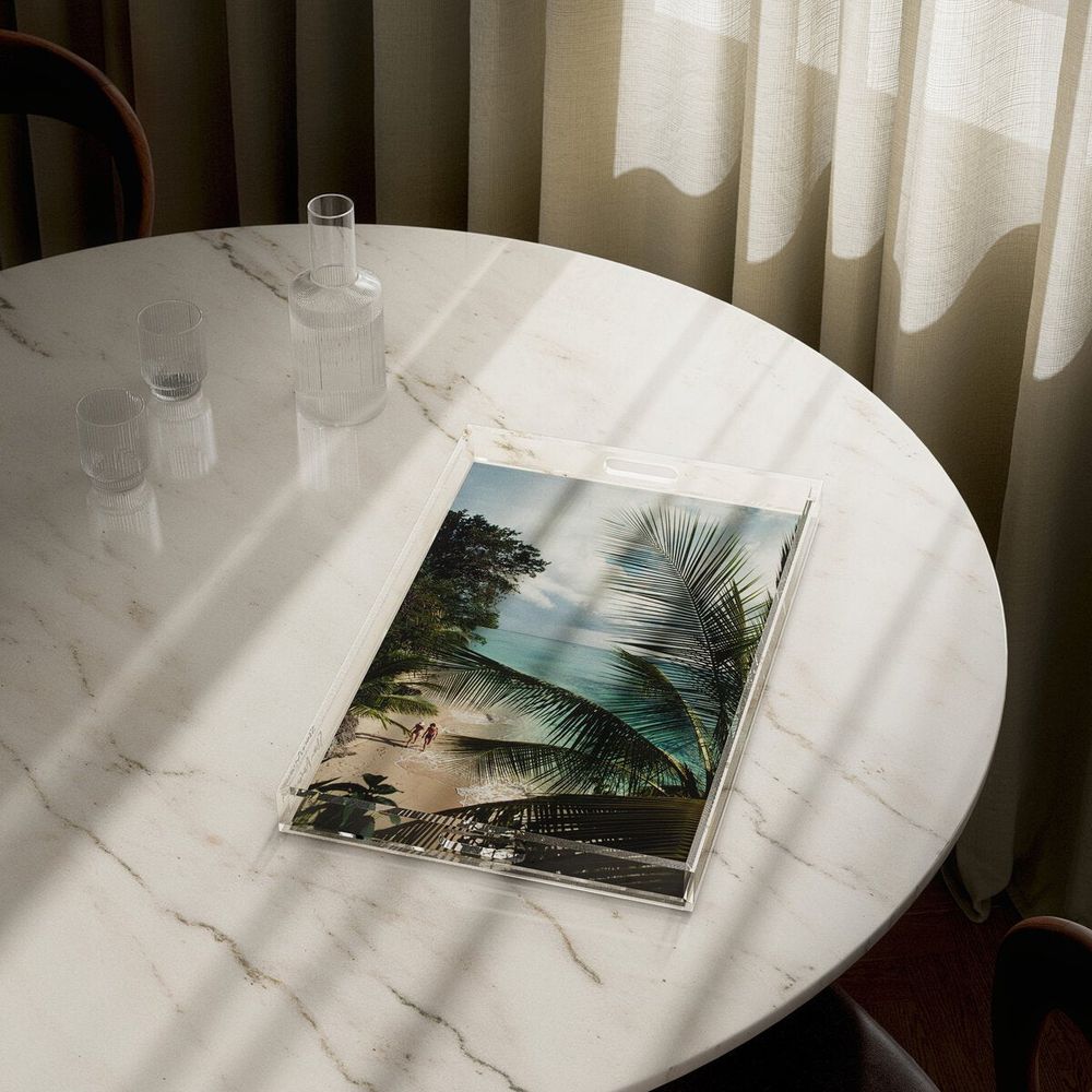 Serveware: Trays Capri Beach Tray By Slim Aarons