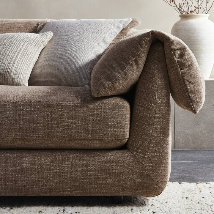 Marcel Sofa - 102" - Laken Taupe