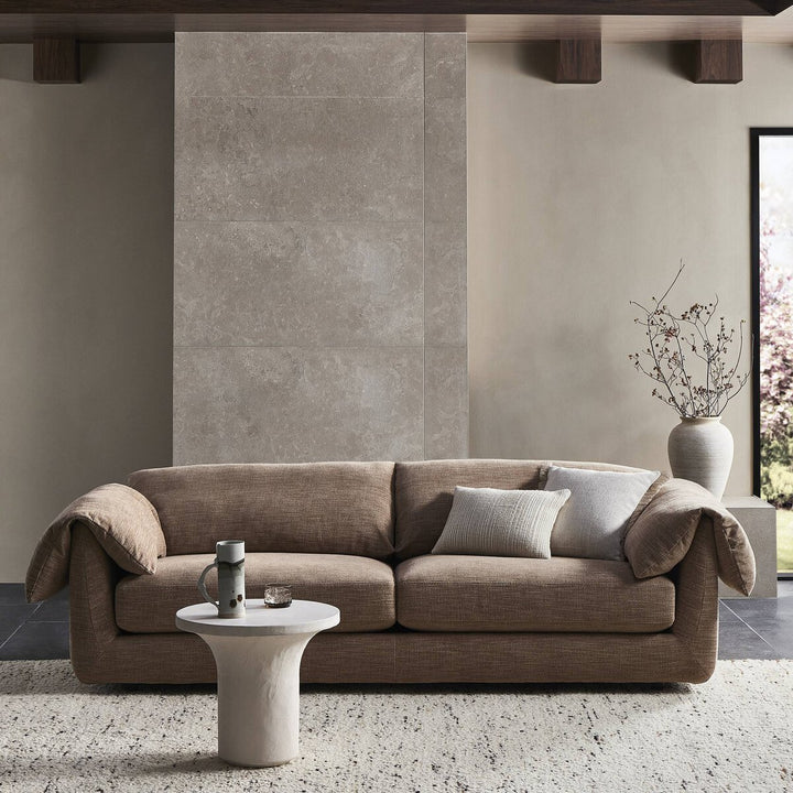 Marcel Sofa - 102" - Laken Taupe