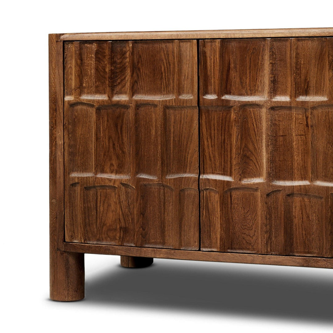 Griffin Media Console - Cocoa Oak