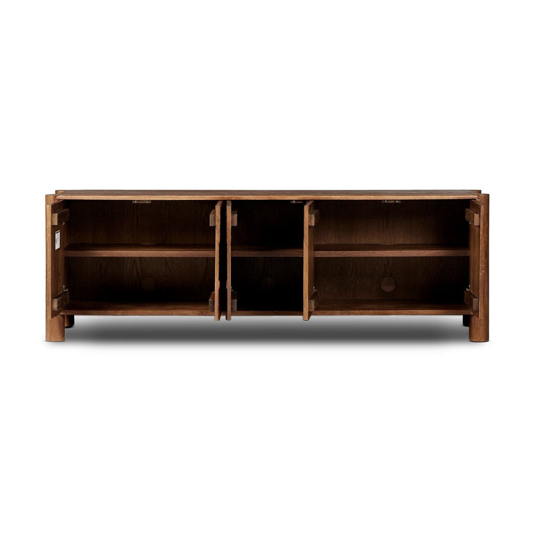 Griffin Media Console - Cocoa Oak