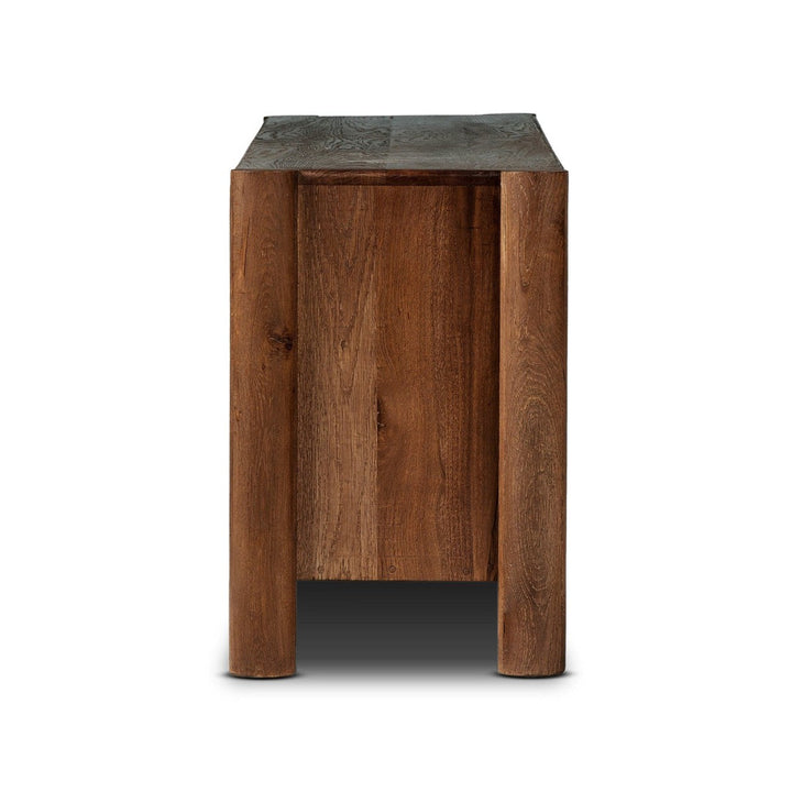 Griffin Media Console - Cocoa Oak