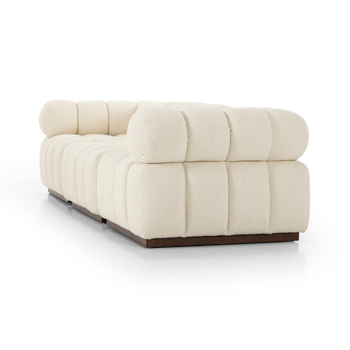 Fairbanks Indoor 3-Piece Sectional - Durham Cream - Sofa