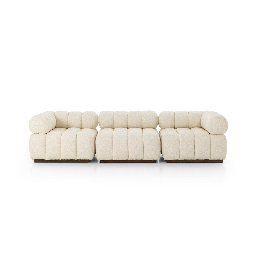 Fairbanks Indoor 3-Piece Sectional - Durham Cream - Sofa