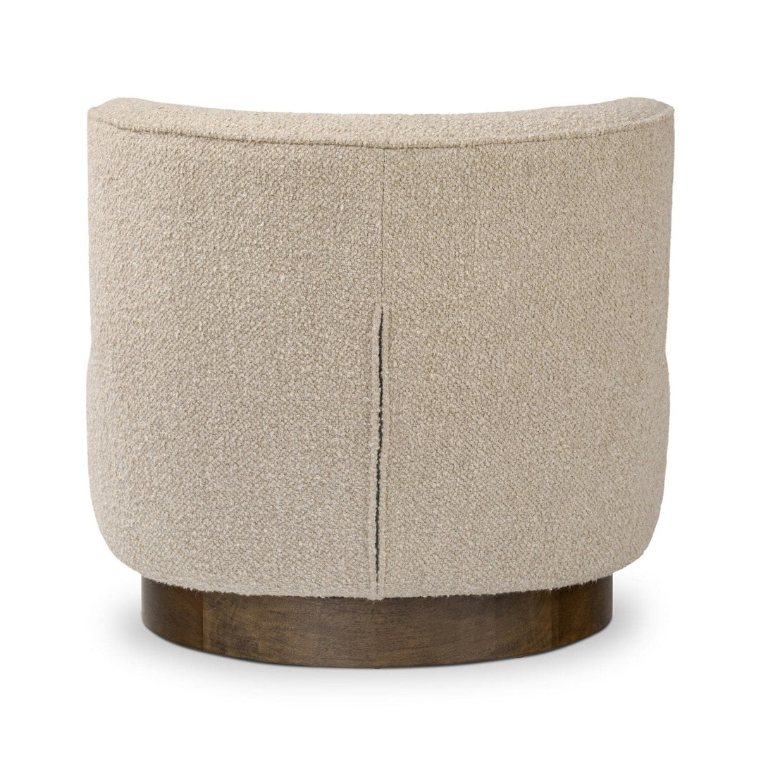 Ruby Swivel Chair - Berber Oatmeal