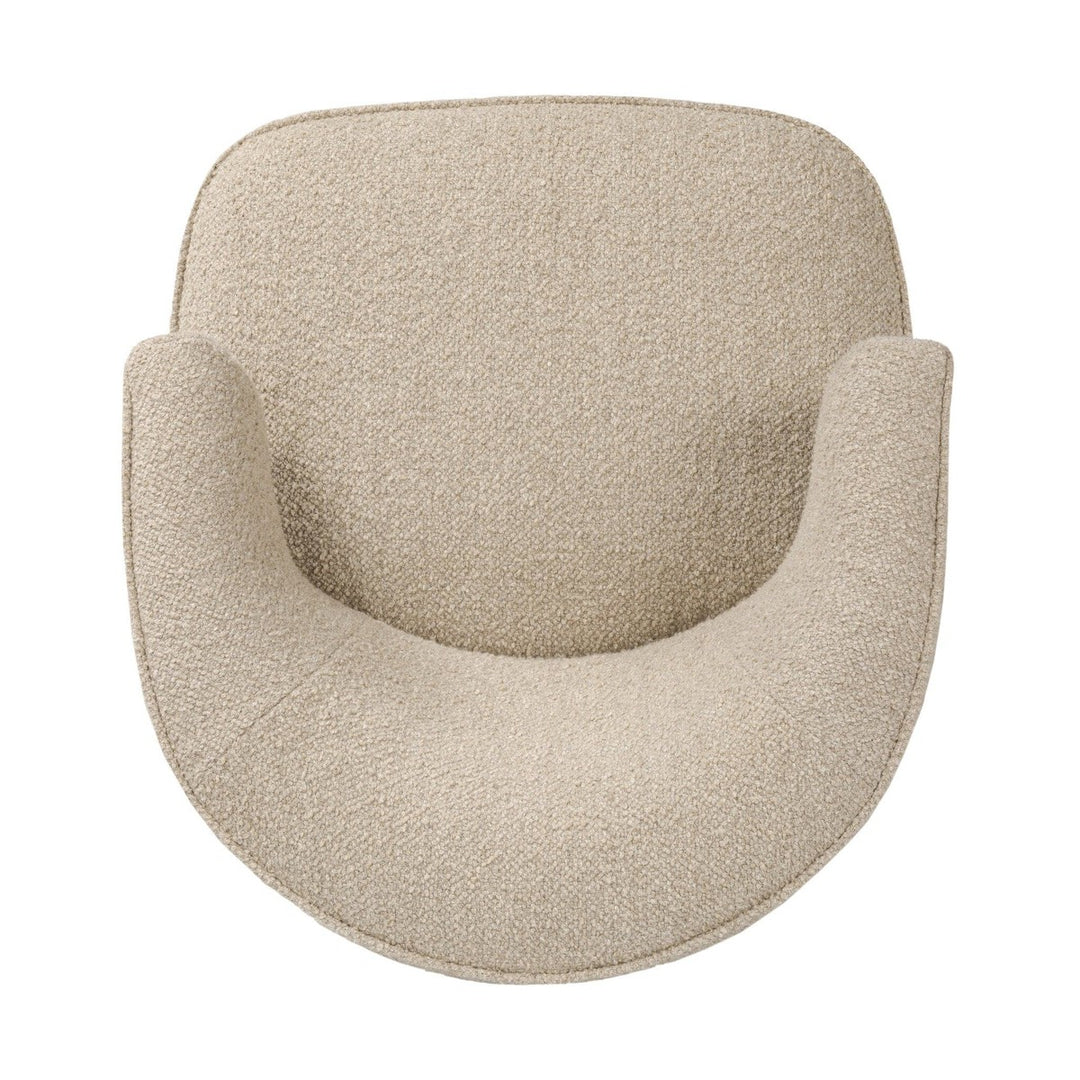 Ruby Swivel Chair - Berber Oatmeal