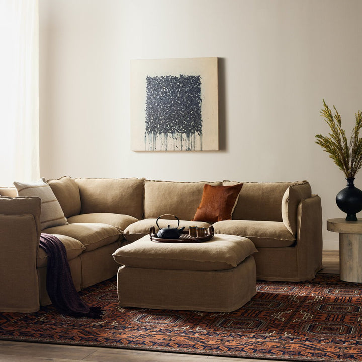 Andre Slipcover Sectional Pieces