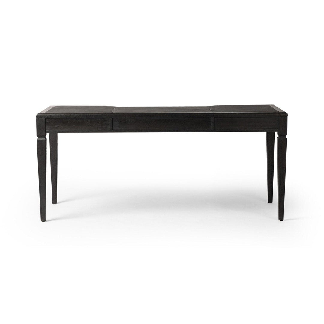 Bennett Desk - Distressed Black Oak