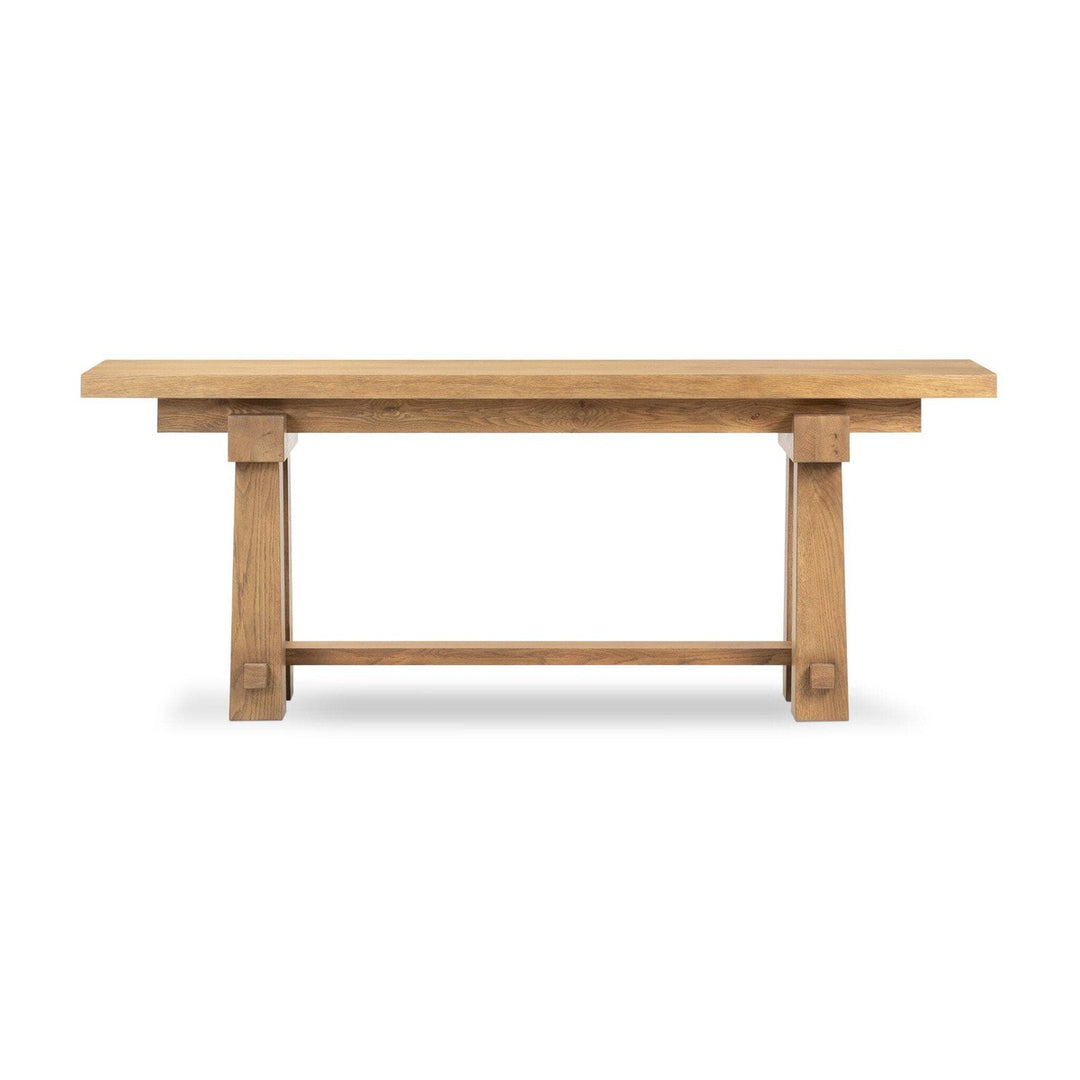 Naomi Console Table - Honey Oak