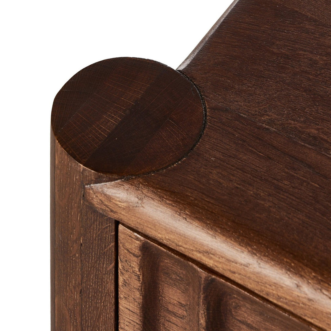 Griffin Nightstand - Cocoa Oak