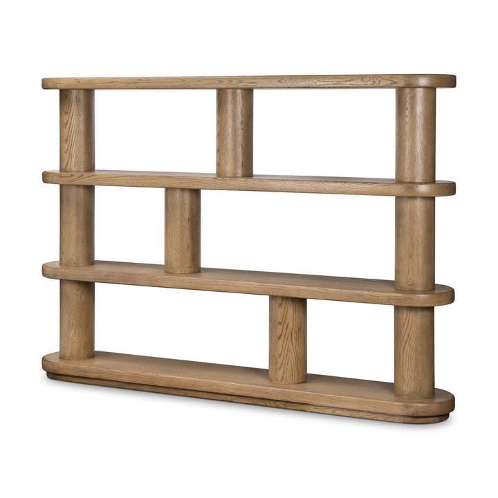 Isabella Bookcase - Smoked Oak