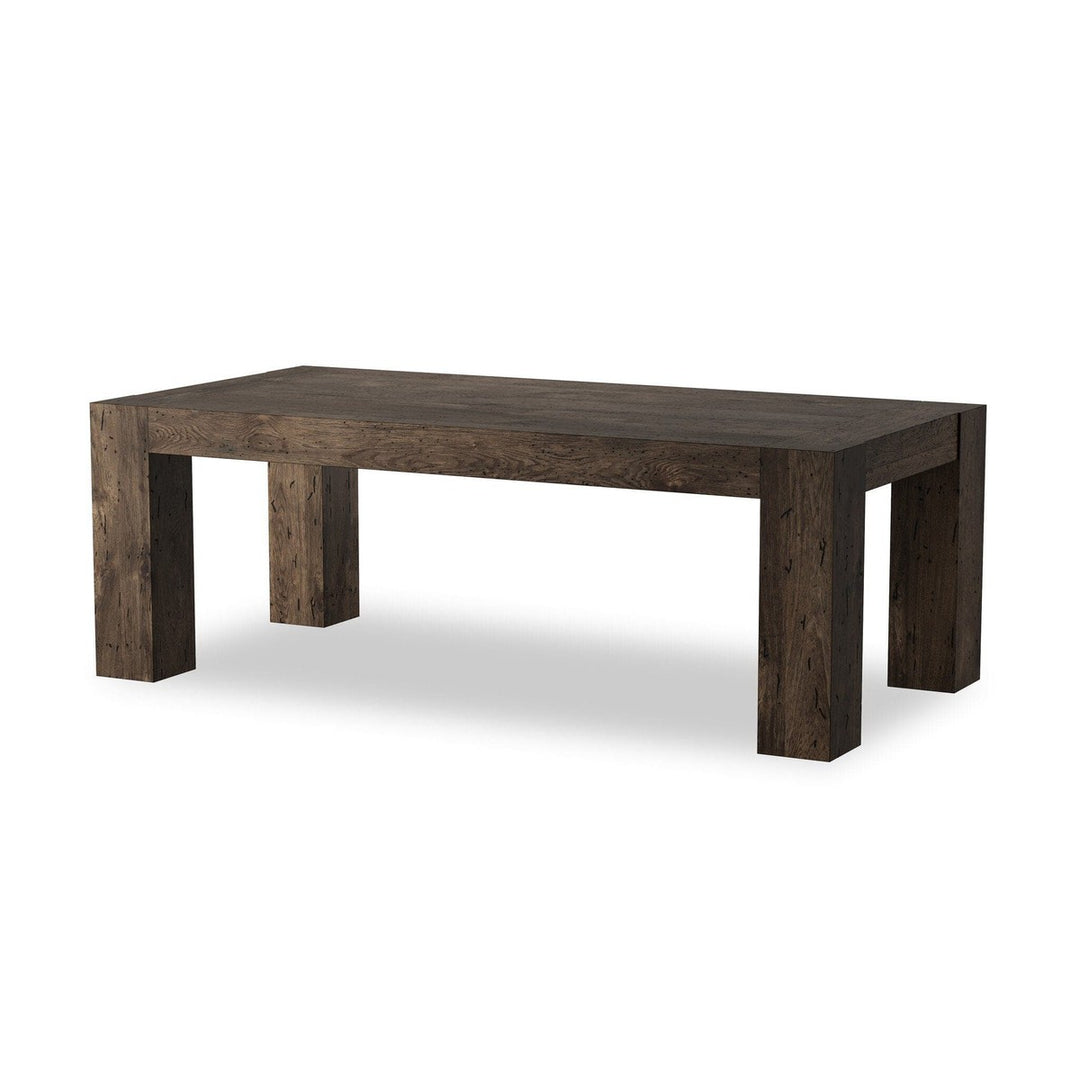 Weston Dining Table - Ebony Rustic Wormwood Oak