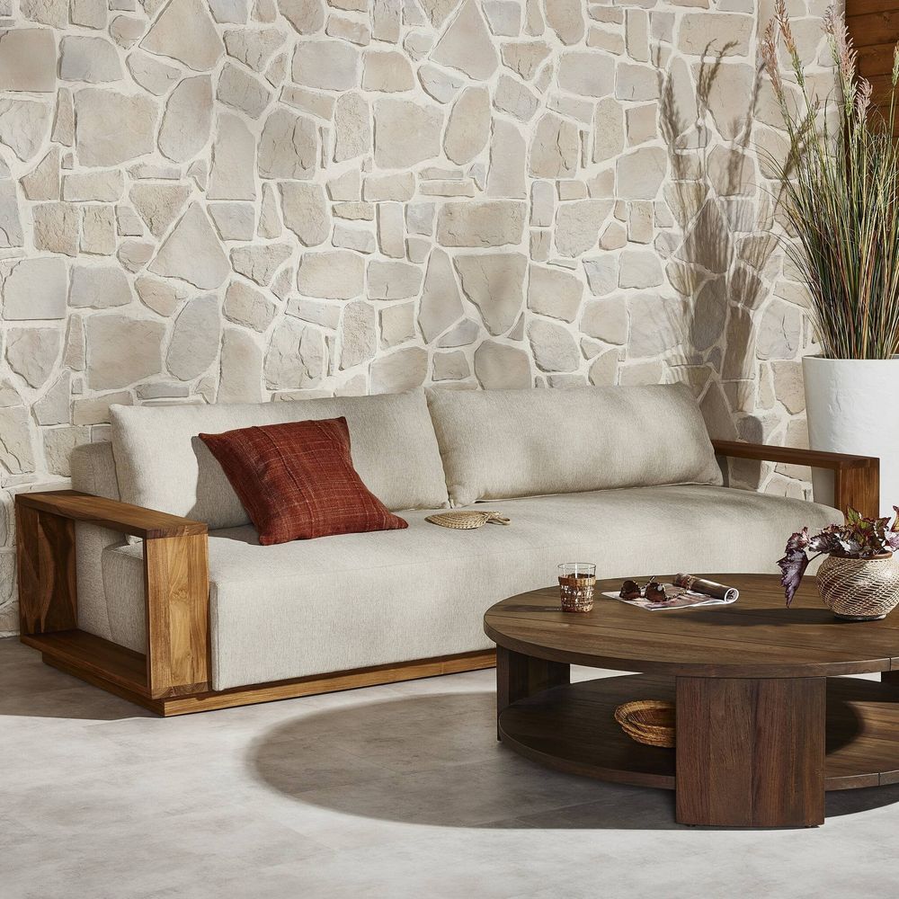 Outdoor Sofas & Sectionals Branford Outdoor Sofa-106" - Ellor Beige