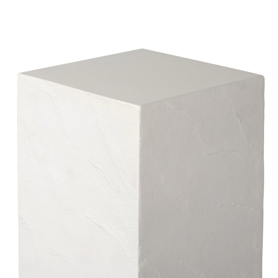 Marble Outdoor Pedestal - Large