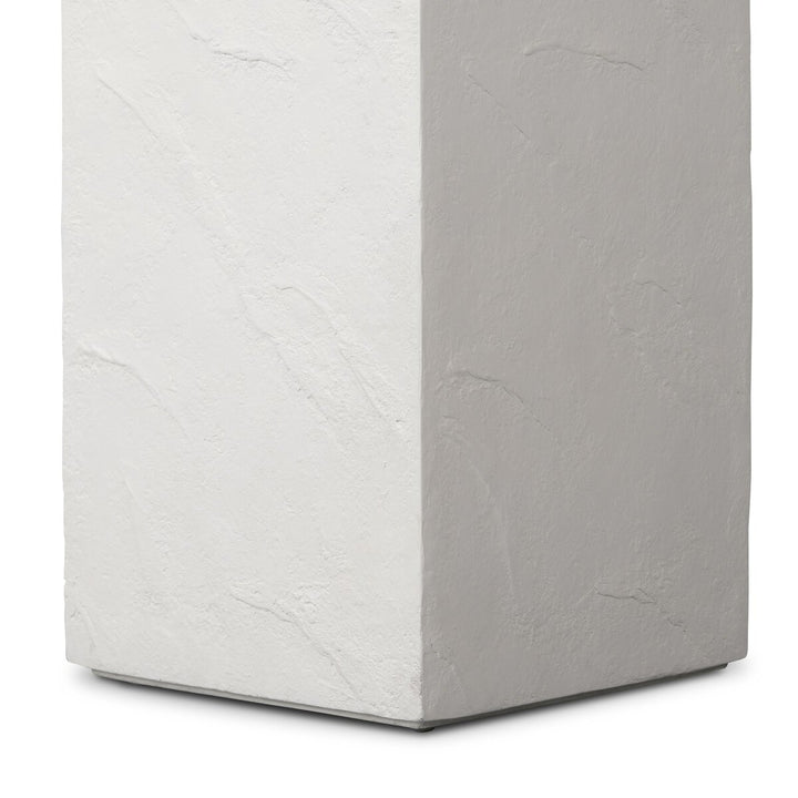 Marble Outdoor Pedestal - Large