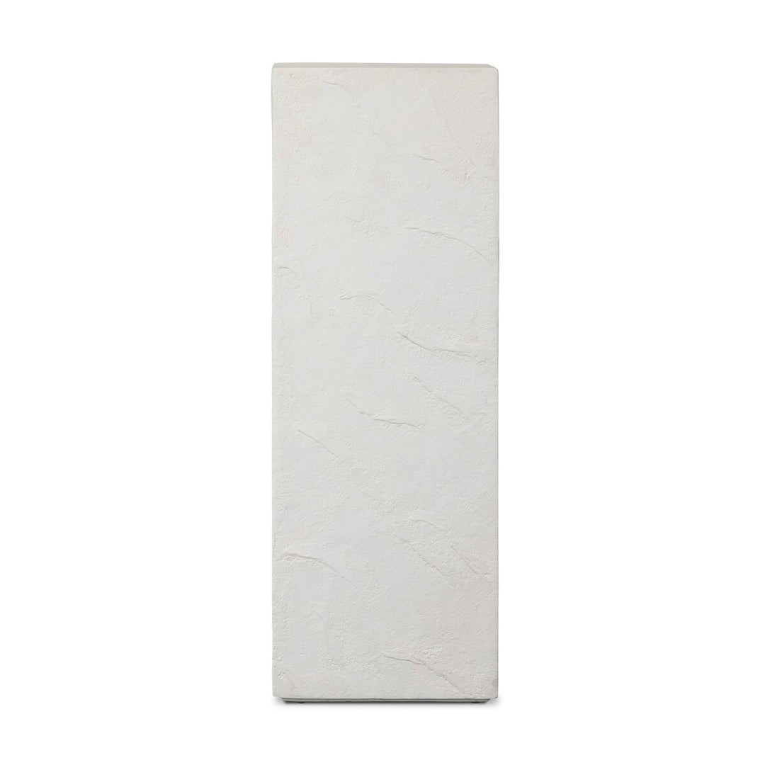 Marble Outdoor Pedestal - Large