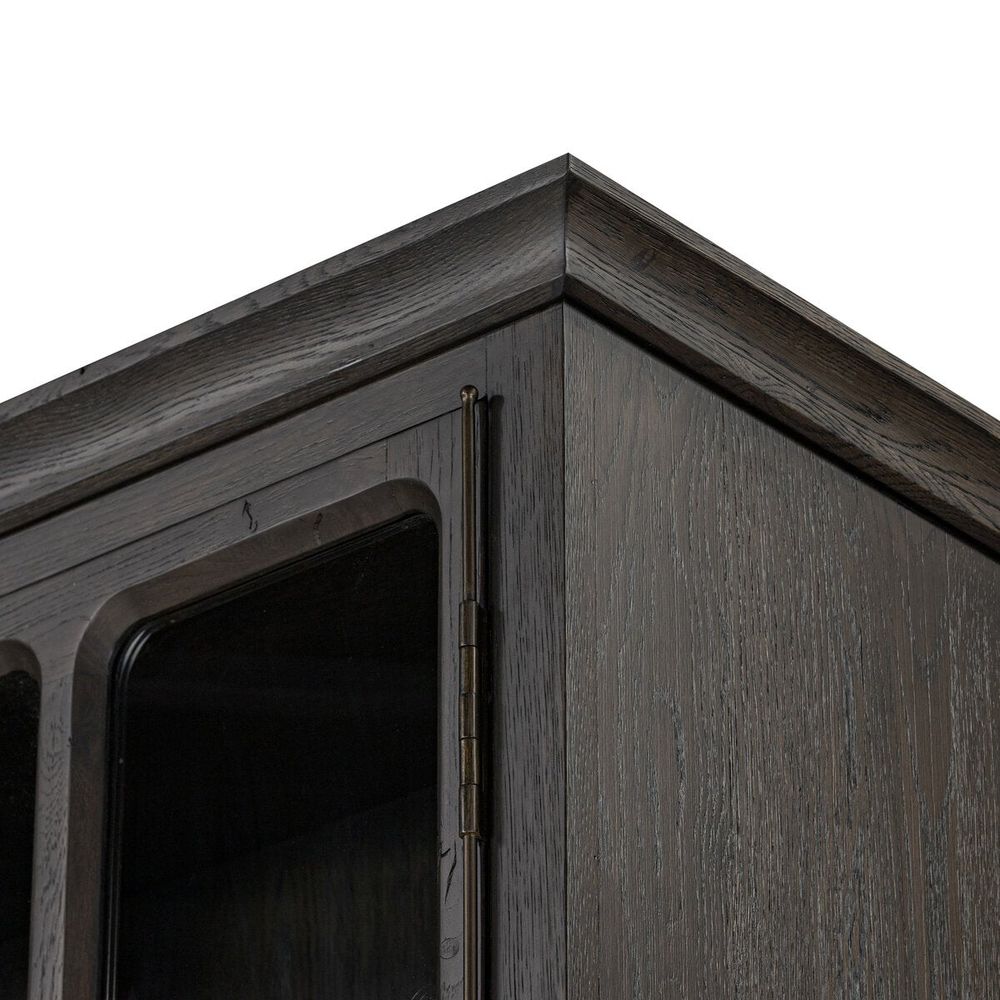 Dawes Cabinet Smoked Black Veneer