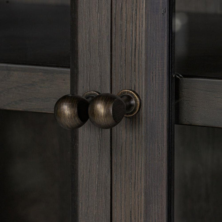 Dawes Cabinet Smoked Black Veneer