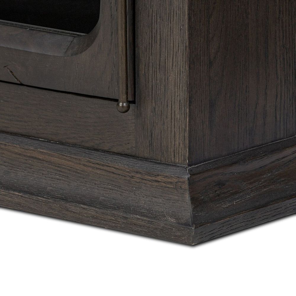 Dawes Cabinet Smoked Black Veneer