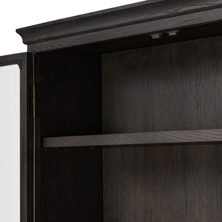 Dawes Cabinet Smoked Black Veneer