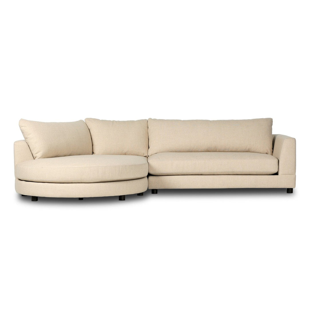 Sawyer 2-Piece LAF Sectional - Irving Flax