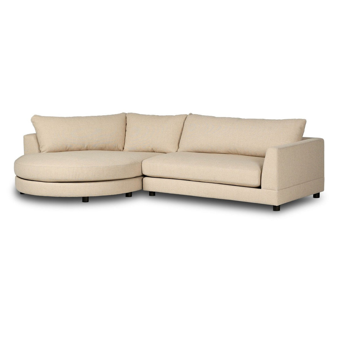 Sawyer 2-Piece LAF Sectional - Irving Flax