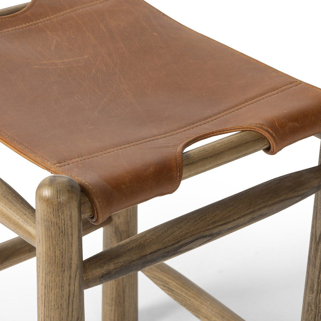 Mateo Backless Counter Stool - Dakota Tobacco