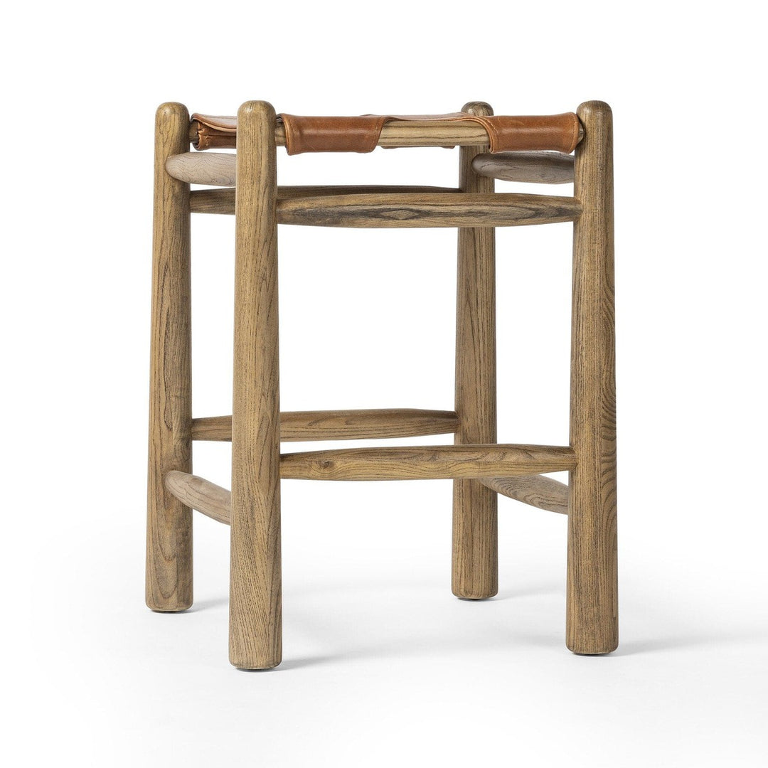 Mateo Backless Counter Stool - Dakota Tobacco