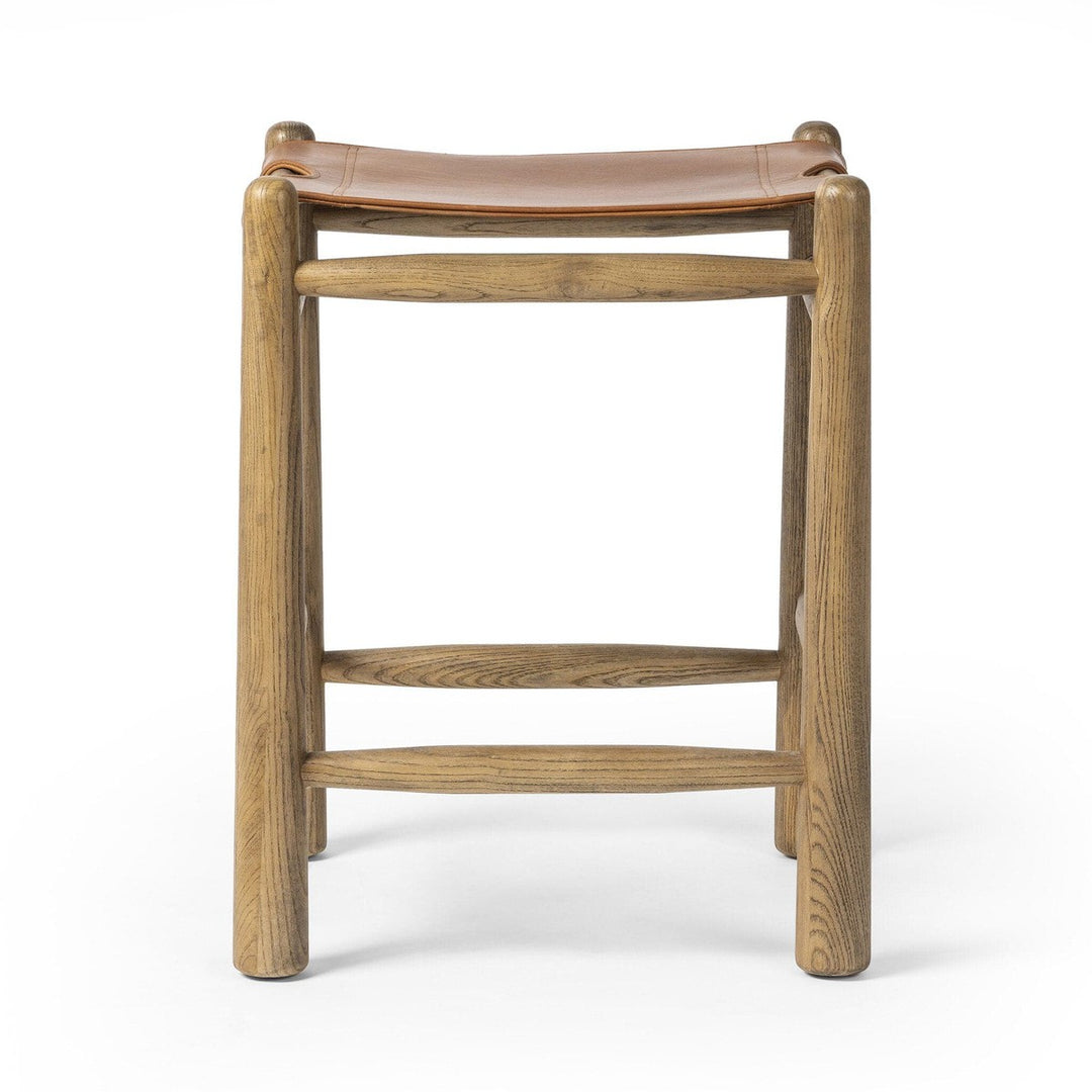 Mateo Backless Counter Stool - Dakota Tobacco