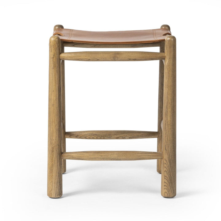 Mateo Backless Counter Stool - Dakota Tobacco