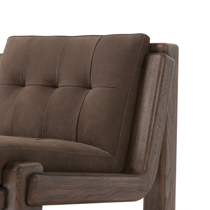 Diego Chair - Nubuck Cigar