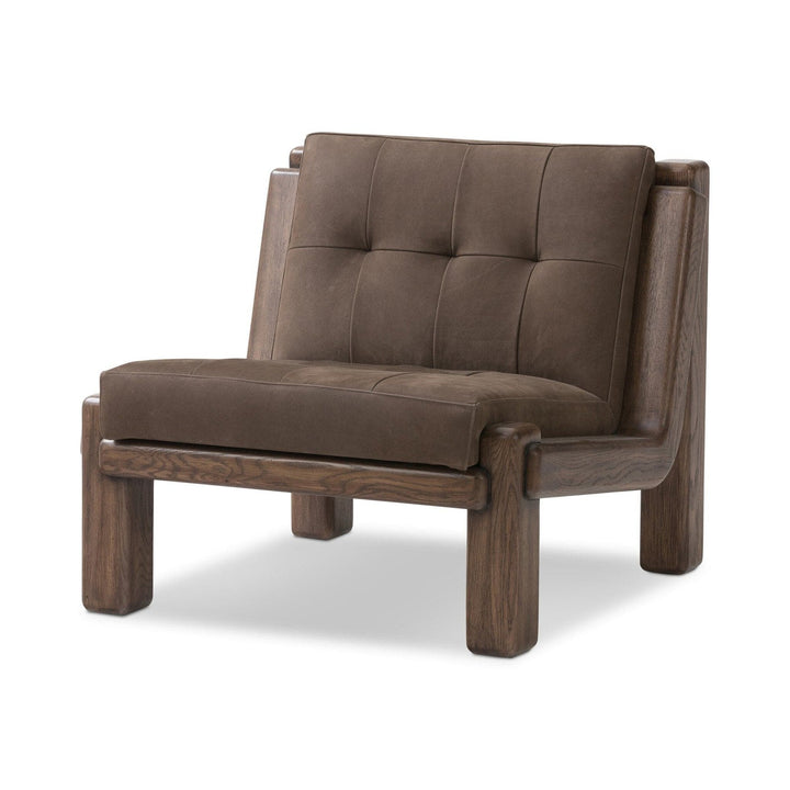 Diego Chair - Nubuck Cigar