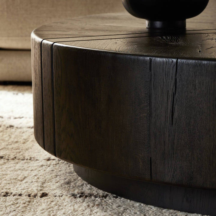 Kieran Coffee Table - Dark Espresso Reclaimed French Oak