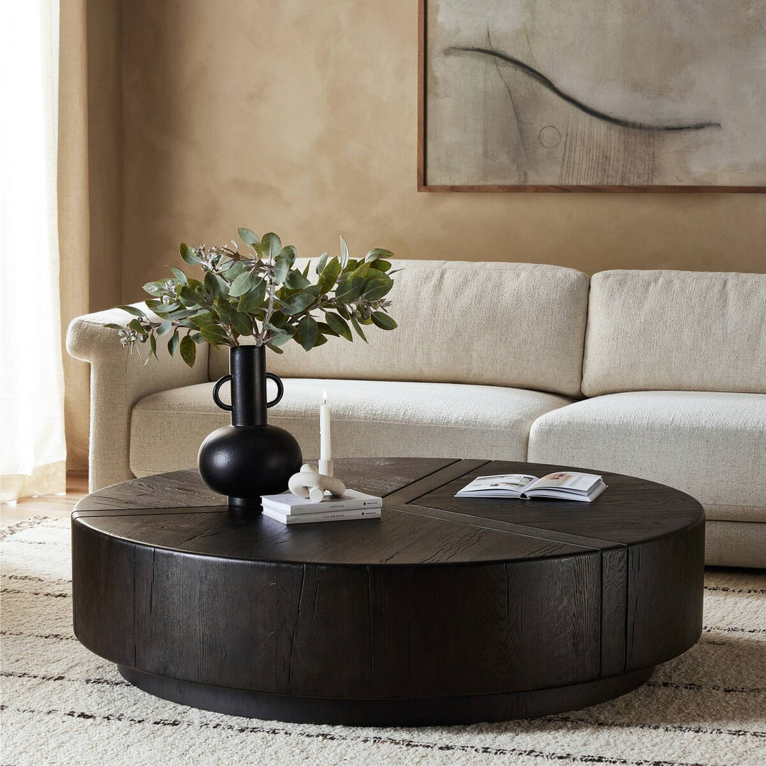 Kieran Coffee Table - Dark Espresso Reclaimed French Oak