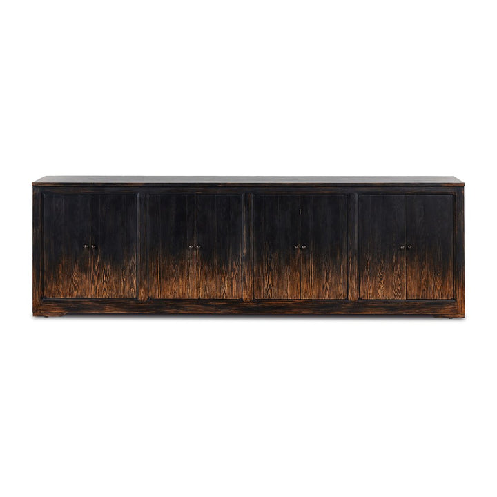 One Hour Sideboard - Distressed Black - 122"