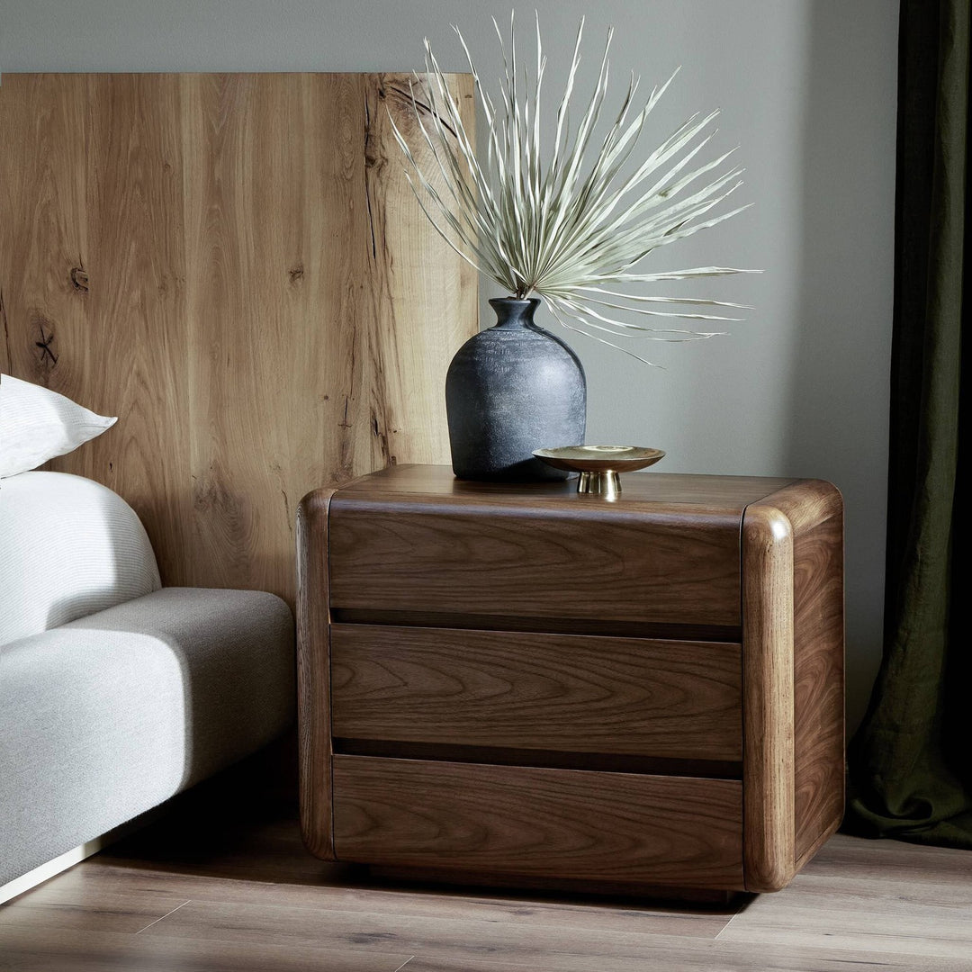 Evelyn Nightstand - Dark Walnut