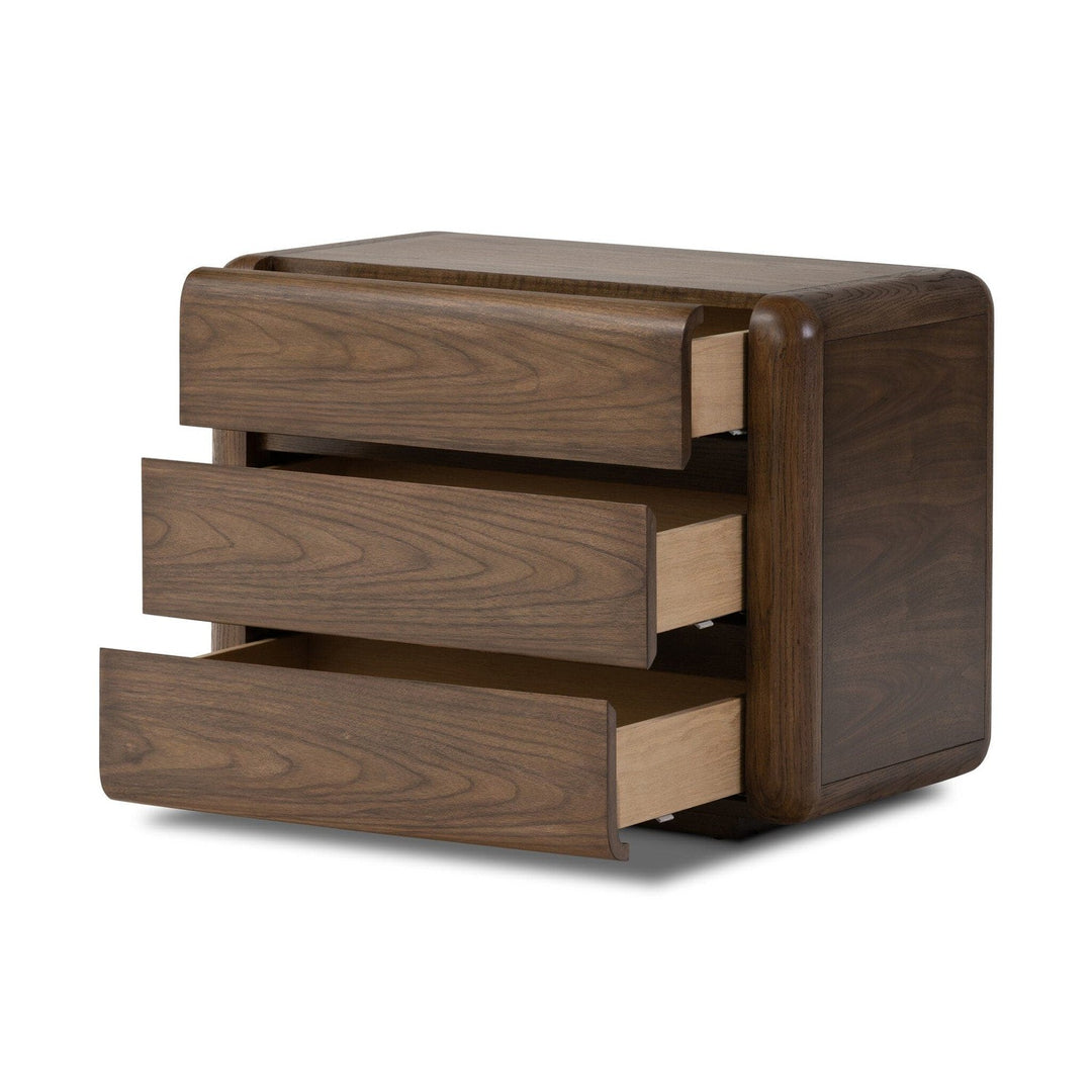 Evelyn Nightstand - Dark Walnut