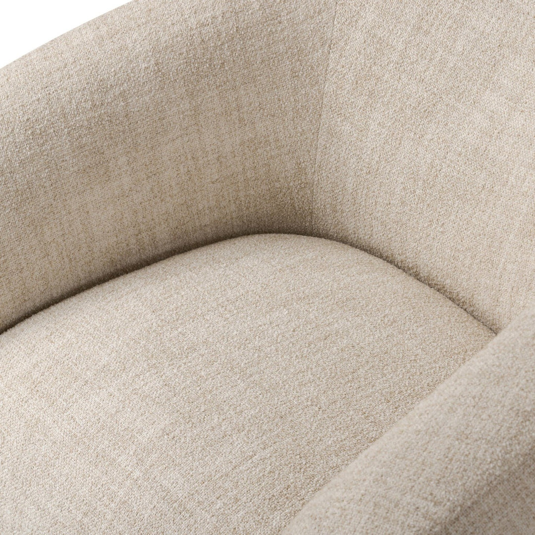 Stella Swivel Chair - Yuma Cream