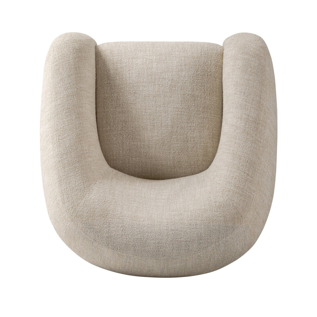 Stella Swivel Chair - Yuma Cream