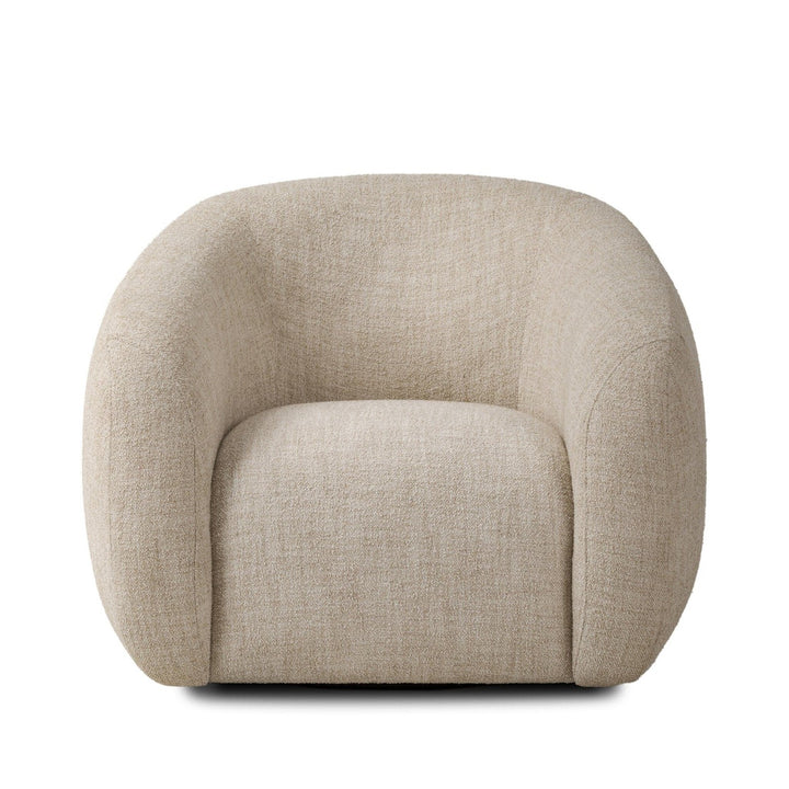 Stella Swivel Chair - Yuma Cream