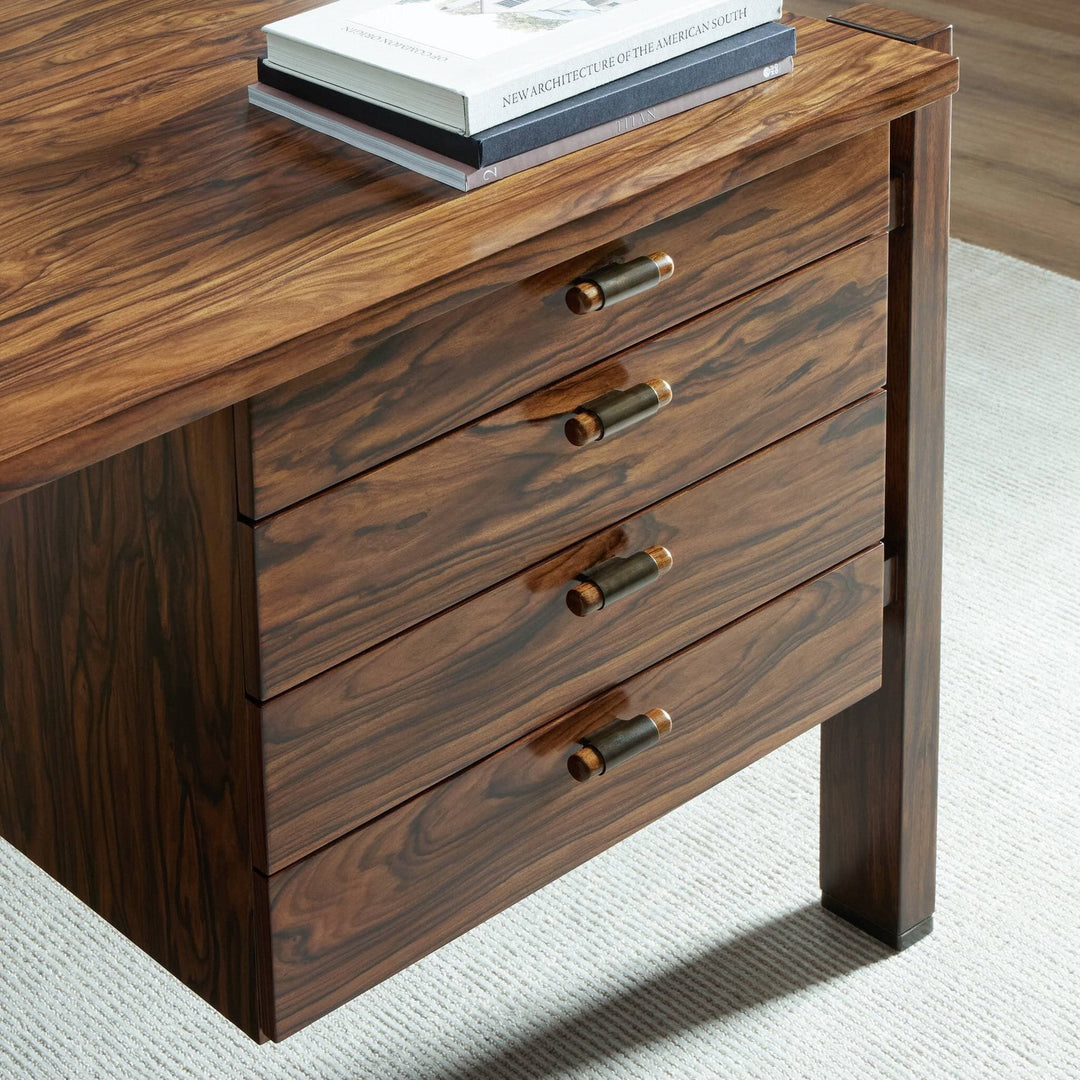 Isabella Desk - Natural Morado